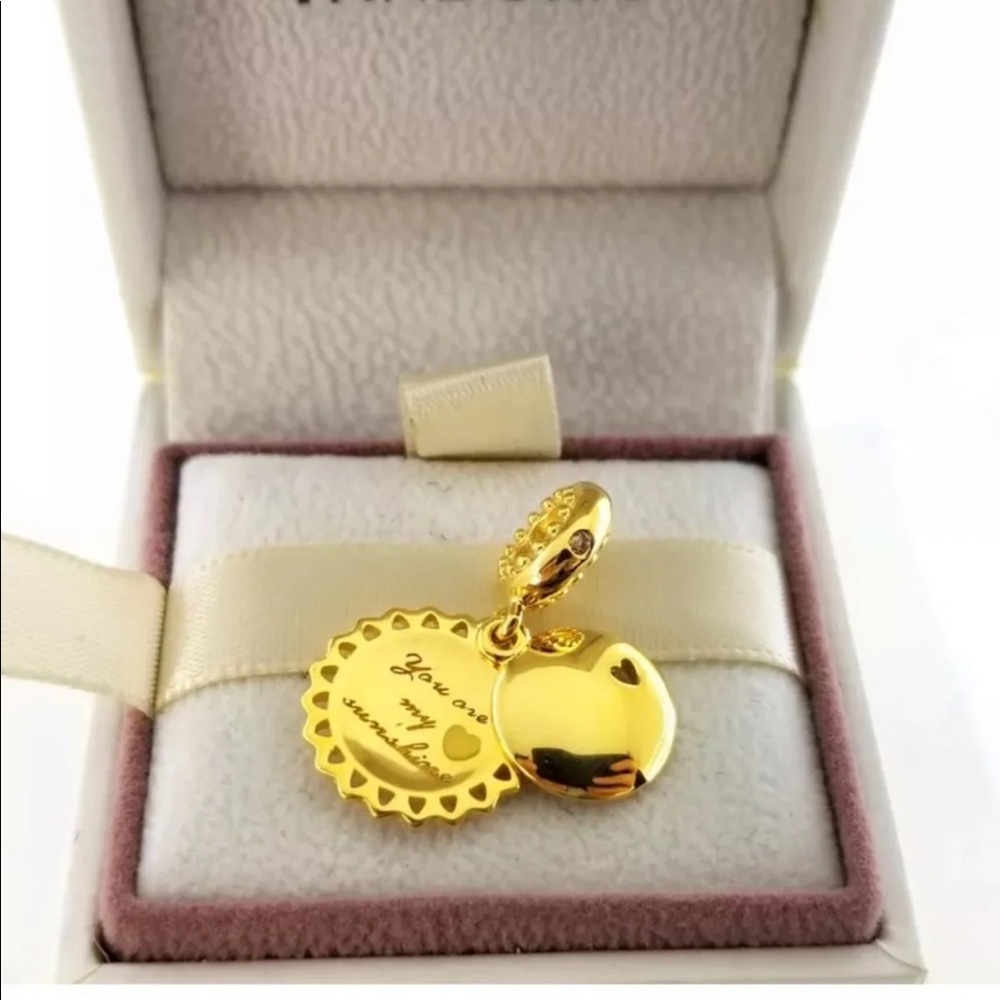 Authentic Pandora shine charm